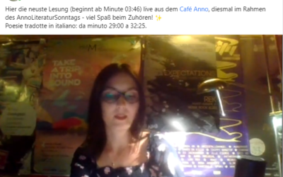 Lesung am 4. September 2022 Café Anno