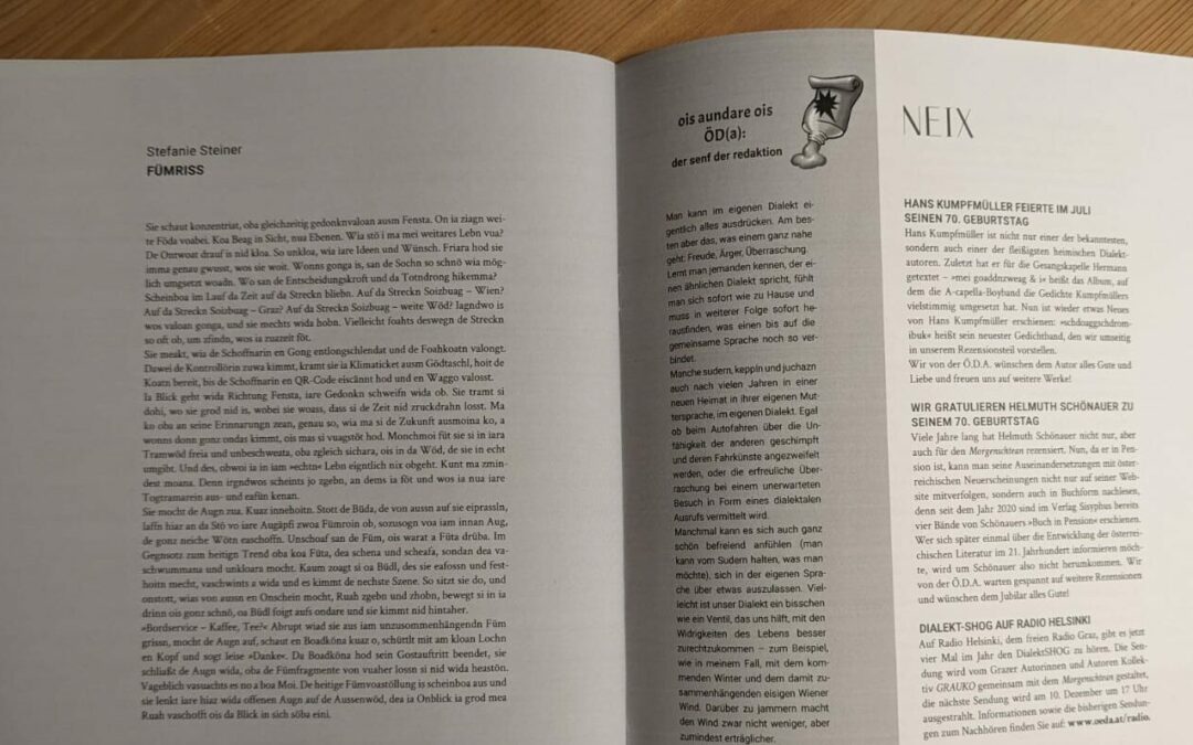 In der Redaktion des ‚Morgenschtean‘